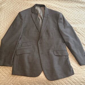 Jos. A. Bank Gray Blazer with Tailored Fit and Structured Shoulders